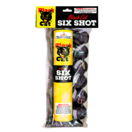 Six Shot Black Cat